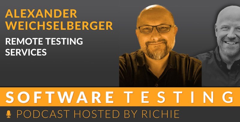 Video-Podcast: Remote Testing Services - Alexander Weichselberger