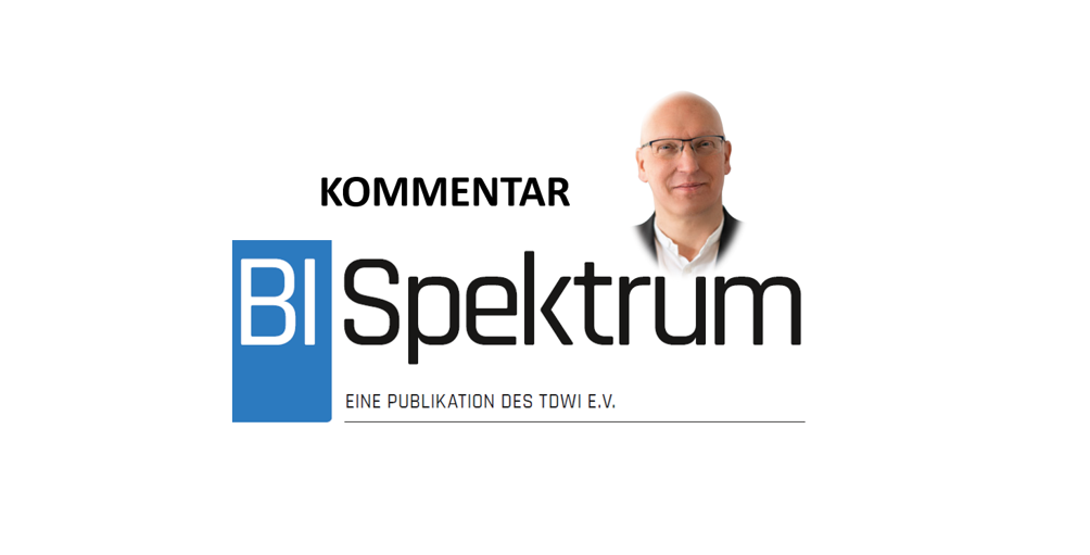 BI -SPEKTRUM Editorial Carsten Felden