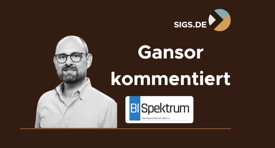 Analytics modernisieren? Dann bitte richtig!