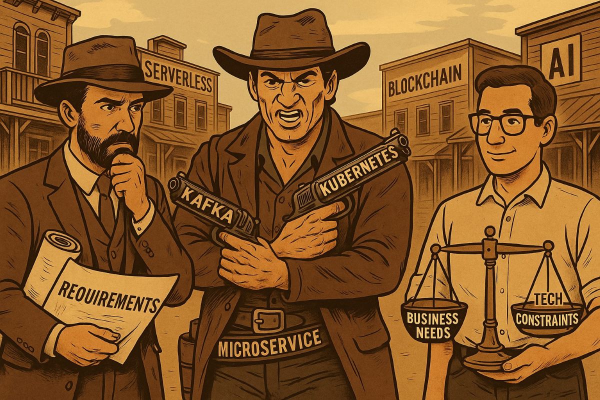 The Good, the Bad and the Suitable: Wie man Architekturentscheidungen trifft, die wirklich passen