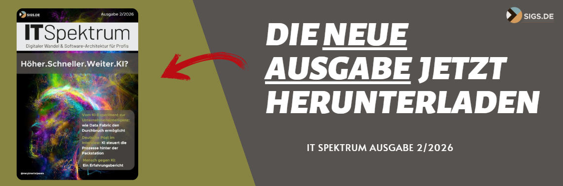 Banner zum Download der IT Spektrum Ausgabe 2/2026