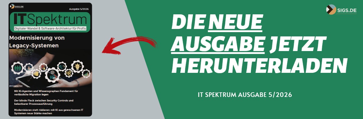 Banner für downloaf neue IT Spektrum 5/26