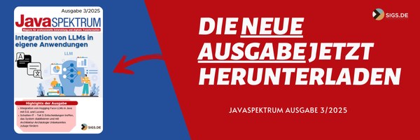 Banner JavaSpektrum Ausgabe 3/2025