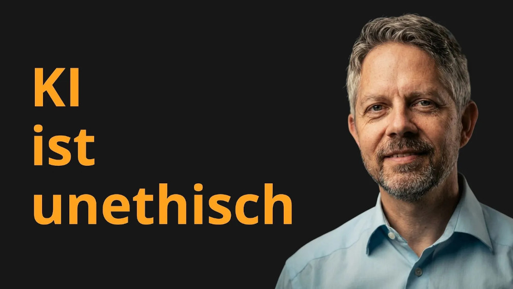 Video-Podcast: Wenn generative KI gegen die eigenen Werte verstößt - Johannes Link