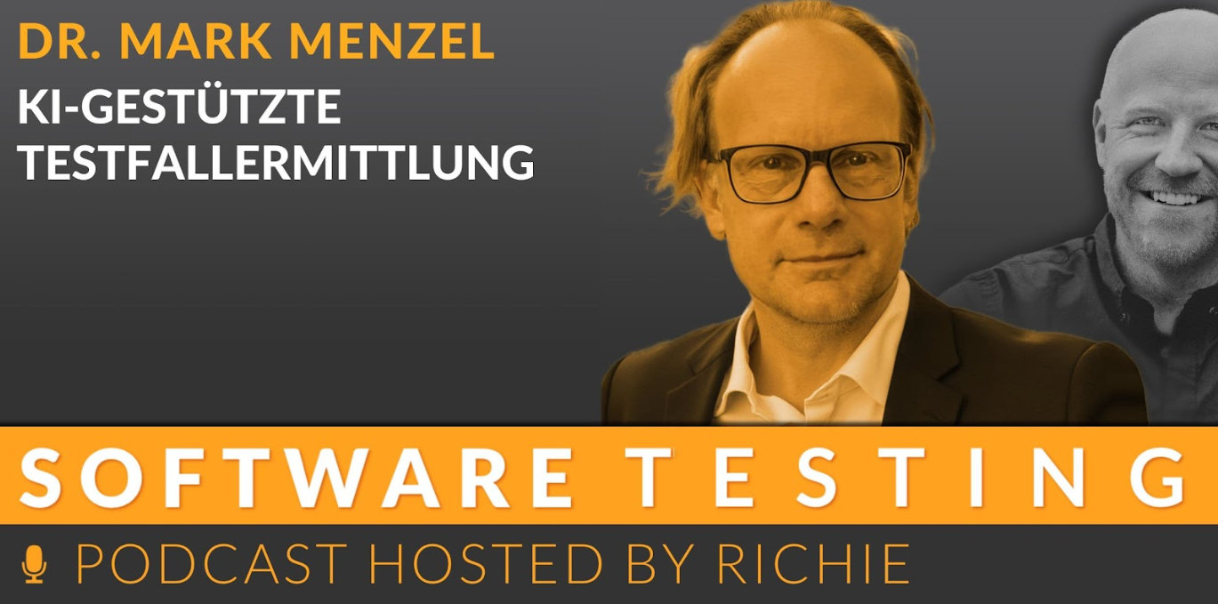 Video-Podcast: KI-gestützte Testfallermittlung - Dr. Mark Menzel